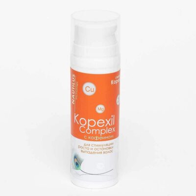 Гель для стимуляции роста волос с кофеином NAUTILUS Kopexil Complex, 50 мл