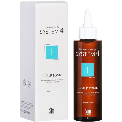 Терапевтический тоник «Т» для роста волос Sim Sensitive System 4 Climbazole Scalp T Tonic, 150 мл