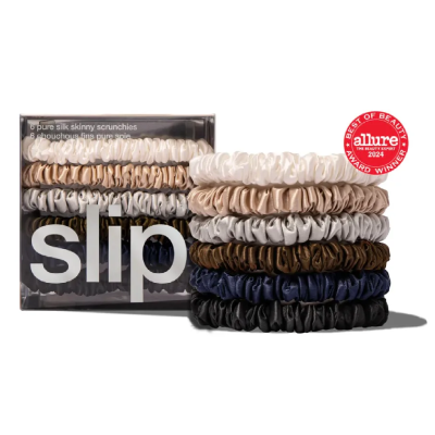 Резинки для волос Slip Maya Skinny Scrunchies, 6 шт