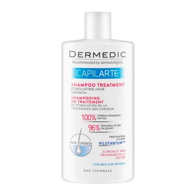Шампунь-терапия, стимулирующий рост волос Dermedic CAPILARTE, 300мл