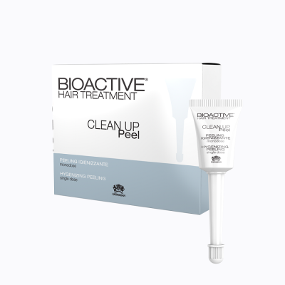 Очищающий пилинг для кожи головы в тубах FARMAGAN BIOACTIVE TREATMENT CLEAN UP PEELING,  6×5мл
